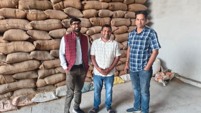 Action taken against illegal paddy in Janjgir Champa