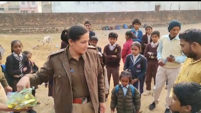 Police crack down on school vehicles in Mauganj