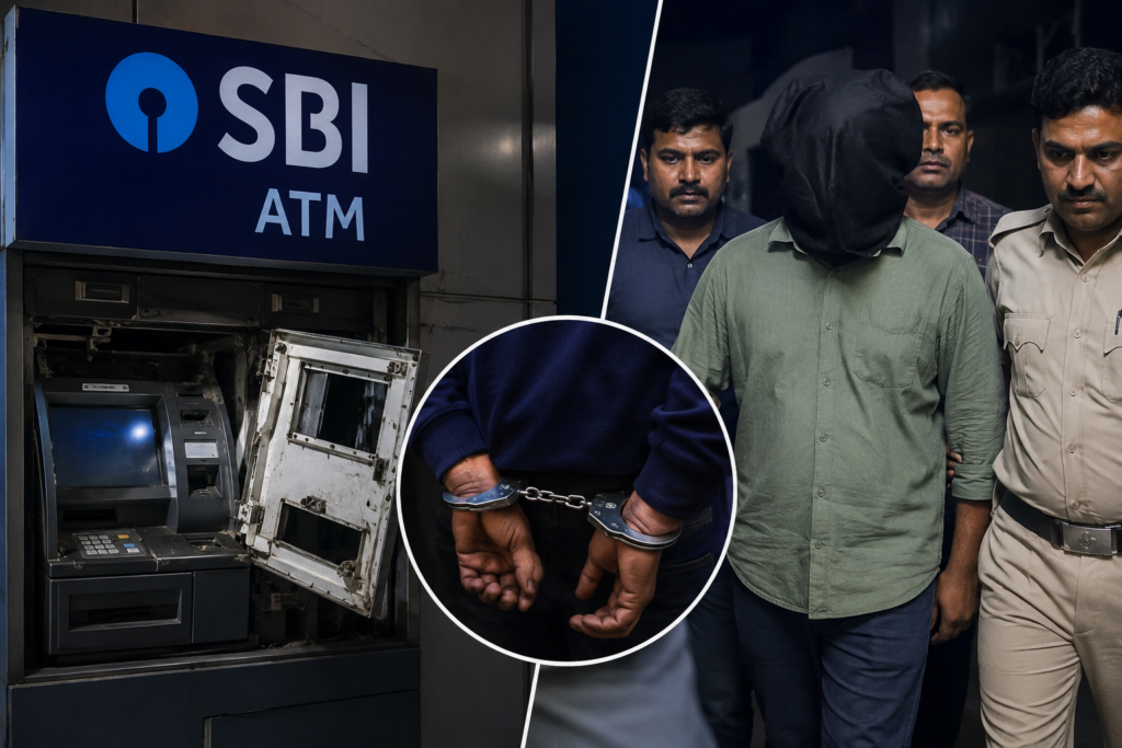 Bhopal SBI ATM Theft